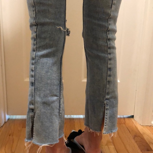 Zara jeans with slits - Picture 4 of 5